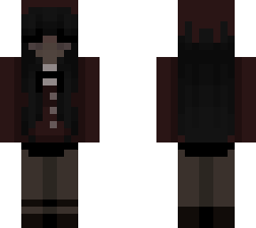 * + red skull stitch hat + *