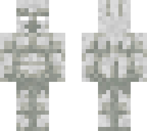a sort of iron golem villager herobrine thing
