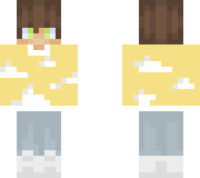 aesthetic cloud  (brown hair)