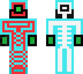 alien and skele