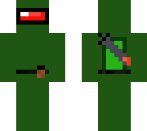 among us dark green imposter