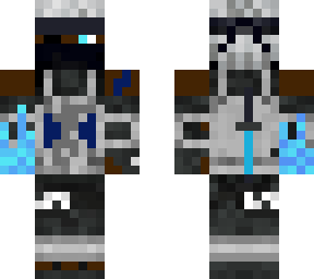 anbu ninja (eyepatch, chidori, lightning sword, blue and black anbu mask )