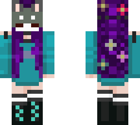 artic fox masked girl