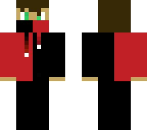 black and red