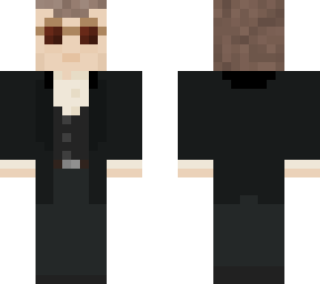 black suit