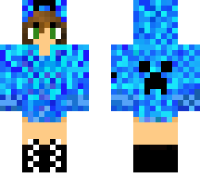 blue creeper girl