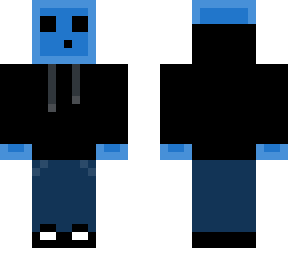 blue slime hoodie