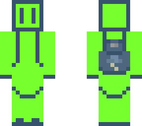 cool green skin x lightning backpack