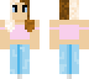 crop top girl