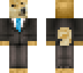 doge in a suit