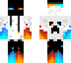 fire & ice enderman
