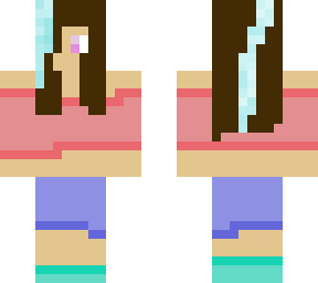 girl in beach suit