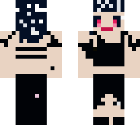 girl in black