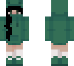 girl karl jacobs frog hoodie skin