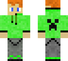 green gamer boy