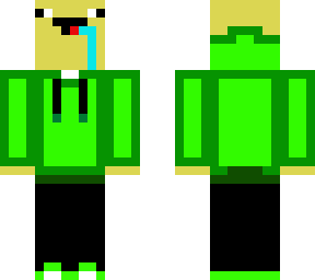 green gamer noob