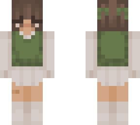 green outfit