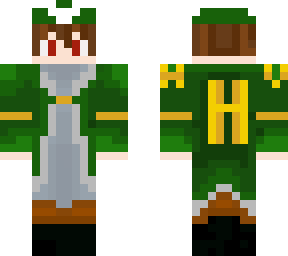 horizon character but green