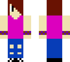 me as an minecraft skin #2