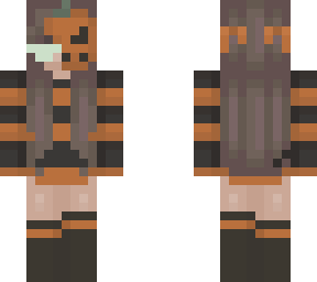 me as fall girl