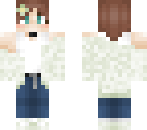 mint cardigan flower boy