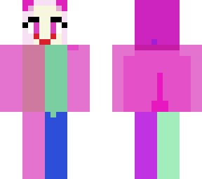 multicoloured girl