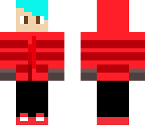 my first skin winter outfit hooded