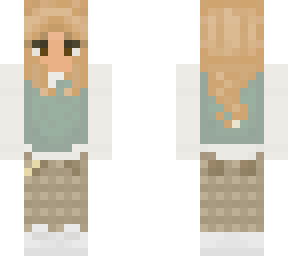 plaid and sweater vest :p