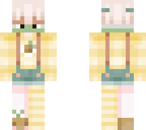 potato girl but with a mask :)