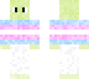 pride series: frog with tr@n$ flag sweater