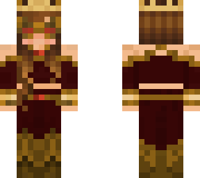 queen masked brunette