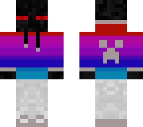 rainbow hoodie enderman (update 2)