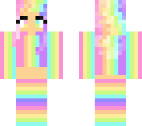 rainbow optical girl