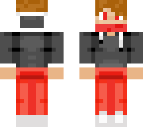 red and black boy
