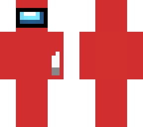 red is sus hes got a knife