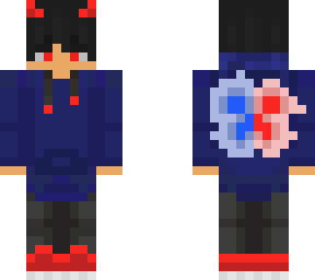 red theme devil boy