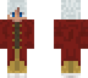 red trench coat dude