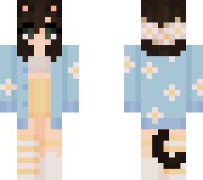 summer daisies, but *m e o w*