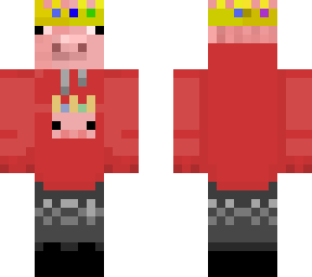 technoblade has a hoodie_red