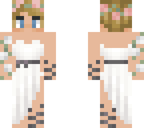 viking's wedding dress