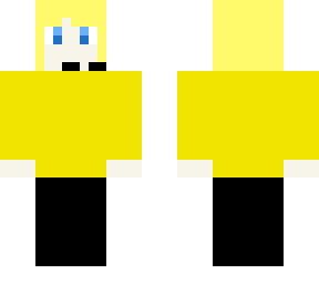 yellow gamer girl with leggings