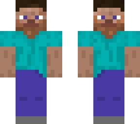 100% normal steve (jk)