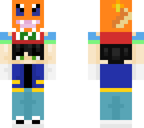 ash and charmander