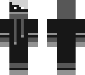 black white grey hoodie 2