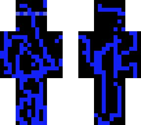 bleu enderman