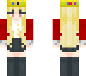 blonde girl technoblade