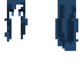 blue hair & eyes base <3