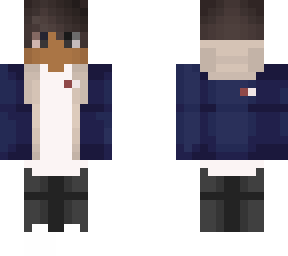 blue hoodie boy