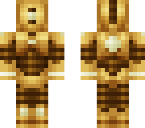 brass guard-soldier robot