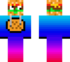 burger cookie skin